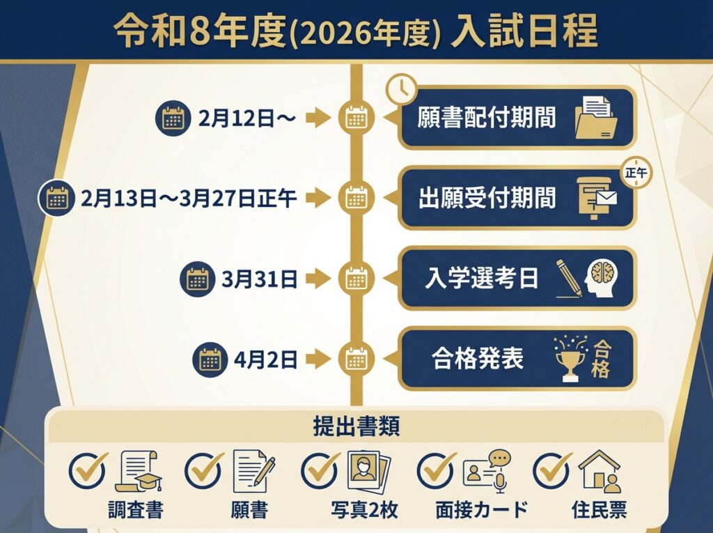 Alt文章: 岩手県立宮古高等学校通信制課程のスクーリングは1学期10日以上。日曜日実施で働きながらでも通えることを示すカレンダー付きインフォグラフィック。

